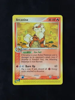 POKEMON TCG 2003 ARCANINE 15/100 SANDSTORM RARE EN LP - Image 1