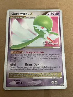 Pokemon Gardevoir LV.X Jason Klaczynski 2008 World Championship Decks 131/132 NM - Image 1