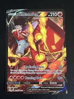 Centiskorch V TG14/TG30 Pokemon Lost Origin Trainer Gallery Ultra Rare Holo NM - Image 1