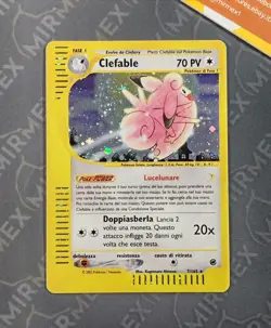Pokemon Clefable 7/165 Expedition Base Set Italiano Holo - Image 2