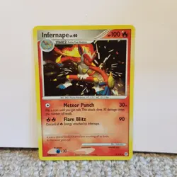 Pokemon TCG Infernape Diamond Pearl 5/130 Holo Holo Rare (HP) - Image 1