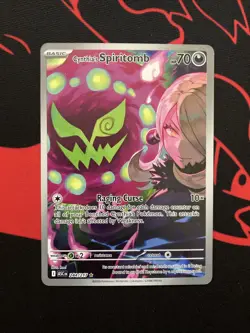Cynthia's Spiritomb 244/217 Illustration Rare Ascended Heroes English NM Pokemon - Image 1