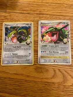Rayquaza C LV.73 (8/147) & Rayquaza C LV.X DP47 Promo Holo – Pokemon TCG Supreme - Image 1