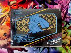 Pokemon Center Exclusive Crown Zenith ETB Elite Trainer Box Plus Sealed - MINT! - Image 1