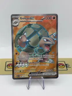 Pokemon TCG Golem EX 189/165 Scarlet & Violet 151 Ultra Rare Full Art Near Mint - Image 1