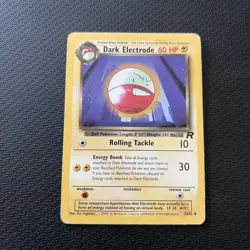 Dark Electrode - 34/82 - Non Holo - Team Rocket - Pokemon WOTC - Image 1