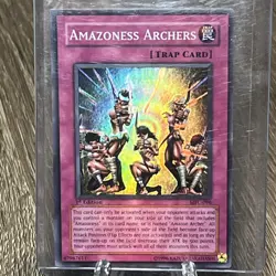 Amazoness Archers – 1st Edition MFC-096 – Rare – NM/M – Yu-Gi-Oh! - Image 1