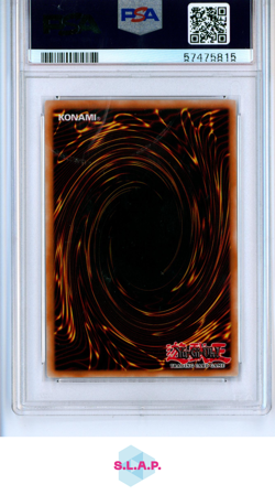 LEFT ARM/FORBIDDEN ONE YUGIOH LOB-123 2010 LEG/BLUE EYES WHITE DRAGON UR PSA 8 - Image 2