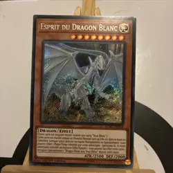 Cartes Yu-Gi-Oh Esprit du Dragon blanc LCKC-FR018 1er edition 1996 FR - Image 2