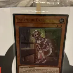 CARTE Yu Gi Oh INFIRMIERE DRAGONIRENE LART-FR048 SCELLEE - Image 2