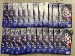 One Piece OP-14 The Azure Sea's Seven Sleeved Booster Packs x24 English Sealed - Image 1