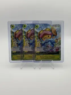(3) - ONE PIECE ENGLISH ST Deck (EGGHEAD) Tony Tony Chopper ST29-007 Full Art - Image 1