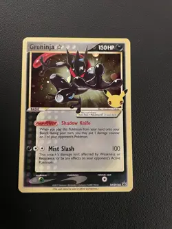 Greninja Gold Star SWSH144 Pokemon SWSH: Sword & Shield Promo Card (g) - Image 1