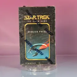 STAR TREK: THE CARD GAME – BOOSTER DISPLAY 36 PACKS – FLEER 1996 – OVP SEALED - Image 1