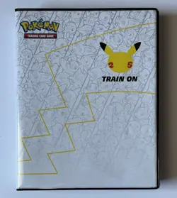 POKEMON JUMBO CARD LOT (12) with Celebrations 25th Anniversary Binder~ Pre-owned - Image 1