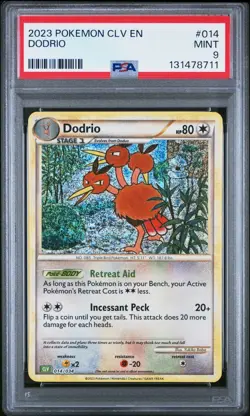 2023 POKEMON CLV-TRADING CARD GAME CLASSIC VENUSAUR & LUGIA EX DECK DODRIO PSA 9 - Image 1