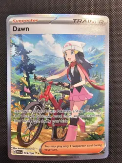 Pokemon Dawn 129/94 SIR 2025 TCG Phantasmal Flames English Card NM - Image 1