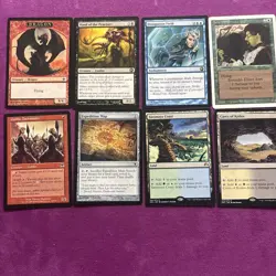 Magic The Gathering lot of 100+ Cards.+new deck box. - Image 1