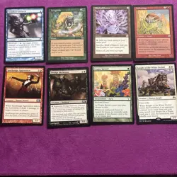 Magic The Gathering lot of 100+ Cards.+new deck box. - Image 4