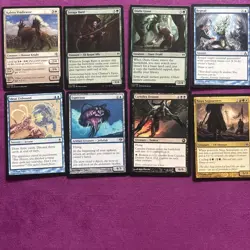Magic The Gathering lot of 100+ Cards.+new deck box. - Image 5