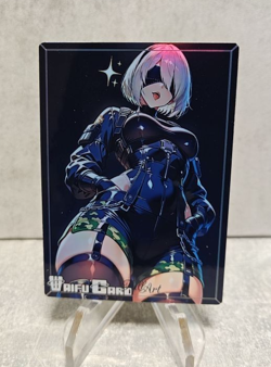 Nier Automata Trading Card Waifu Goddess Story Anime Girl holo Karte Manga Full - Image 1