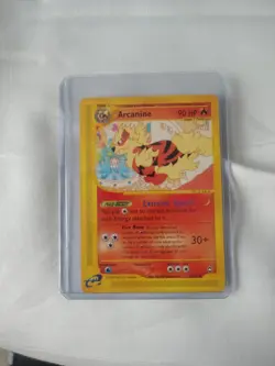 Arcanine 2/147 Aquapolis Rare Pokemon Card 2002 WOTC E-Reader LP/NM Vintage - Image 3