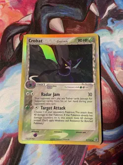 Crobat 2/113 Delta Species Holo LP Pokemon Card 2005 - Image 1