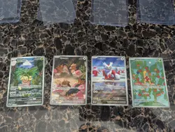 Pokemon TCG - Mega Evolutions LOT of 4 Cards - Illustration Rares/Full Arts - NM - Image 1