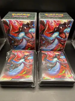 Pokemon Charizard UPC 2x Card Sleeves And Deck Boxes. New - Image 1