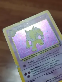 Hypno 8/62 Fossil Set Holo Rare Vintage WotC Pokemon Card PL* - Image 2