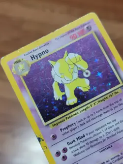 Hypno 8/62 Fossil Set Holo Rare Vintage WotC Pokemon Card PL* - Image 3