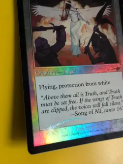 Voice of Truth x2 Angel. MTG 2 Card. OLD VINTAGE FOIL. NEMESIS. - Image 5