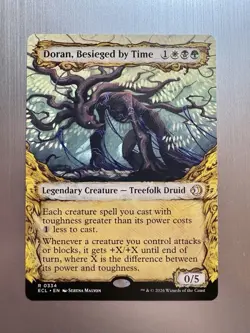 Doran, Besieged By Time - 334 - MTG: Lorwyn Eclipsed - Fable Frame - Showcase - Image 1