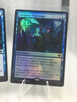 Lot of 3 Deeproot Pilgrimage 0052 LCI Rare The Lost Caverns Of Ixalan MTG 2 Foil - Image 4