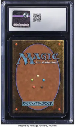 1993 MTG Arabian Nights City in a Bottle Magic the Gathering CGC 8.5 Near Mint+ - Image 2