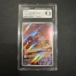 Pokemon Mesprit Super Electric Breaker 114/106 CGC 9.5 Art Scratch mark on slab - Image 1