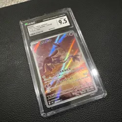 Pokemon Mesprit Super Electric Breaker 114/106 CGC 9.5 Art Scratch mark on slab - Image 2