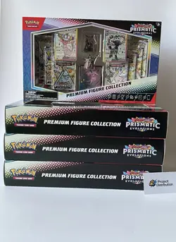 Pokemon Scarlet & Violet Prismatic Evolutions Premium Figure Collection - Sealed - Image 1
