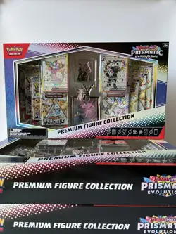 Pokemon Scarlet & Violet Prismatic Evolutions Premium Figure Collection - Sealed - Image 2