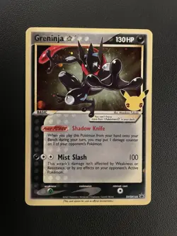 Greninja Gold Star SWSH144 Pokemon SWSH: Sword & Shield Promo Card (d) - Image 1