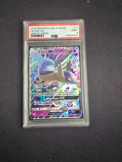 PSA 9 MINT 2019 Pokemon Latios GX Unified Minds PSA 9 MINT - Image 1