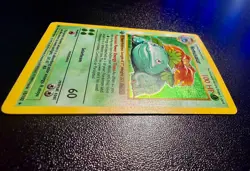 1999 Pokemon Base Set 1st Edition Shadowless Venusaur Holo #15/102 WOTC - Image 4