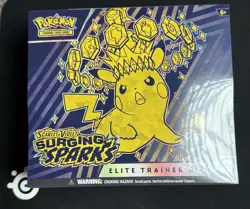 Pokemon TCG: Surging Sparks Factory Sealed Elite Trainer Box - Image 1