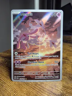 Pokemon TCG Mesprit Illustration Rare Surging Sparks 204 Mint Near Mint - Image 1