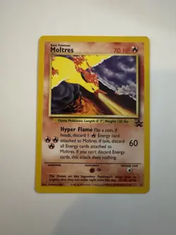 Black Star Promo Moltres 21 Vintage Pokemon - Image 1