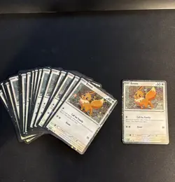 Eevee (SVP 200) [Cosmos Holo] (NM) - Pokemon - S&V Black Star Promo (ENG) 13x - Image 1