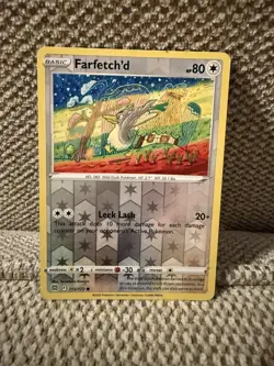 Pokemon TCG Farfetch’d Reverse Holo 115/172 Brilliant Stars - Image 1