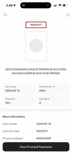 2002 POKEMON LEAGUE PROMO BLACK STAR 43 MACHAMP - Image 3