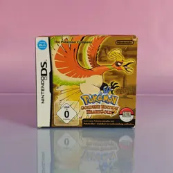 POKEMON HEARTGOLD INKL. POKEWALKER NINTENDO DS (OVP COMPLETE BOX) 2010 GERMAN - Image 1
