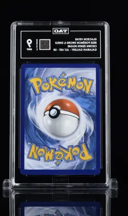 2023 Glaceon POKEMON SWORD & SHIELD CROWN ZENITH #GG40 FULL ART VSTAR Psa TAG 9 - Image 2